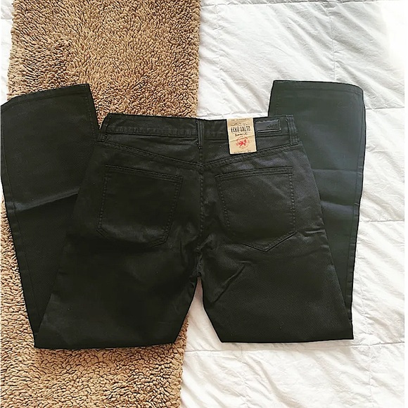 BNWT Y2K BLACK ECHO UNLTD JEANS - Picture 4 of 5
